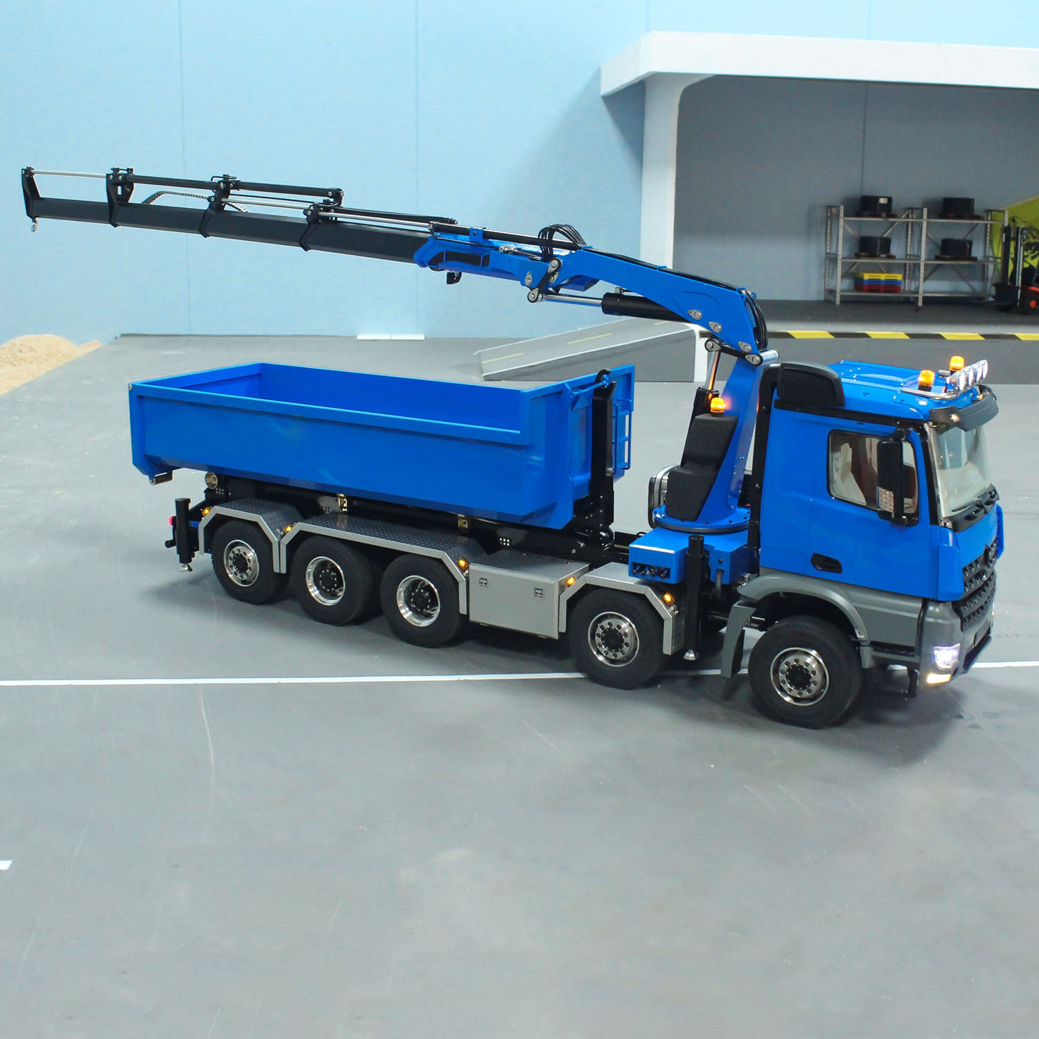 Rc Excavator Hydraulic - Truk Pengangkut Logam Hidrolik RC 1/14