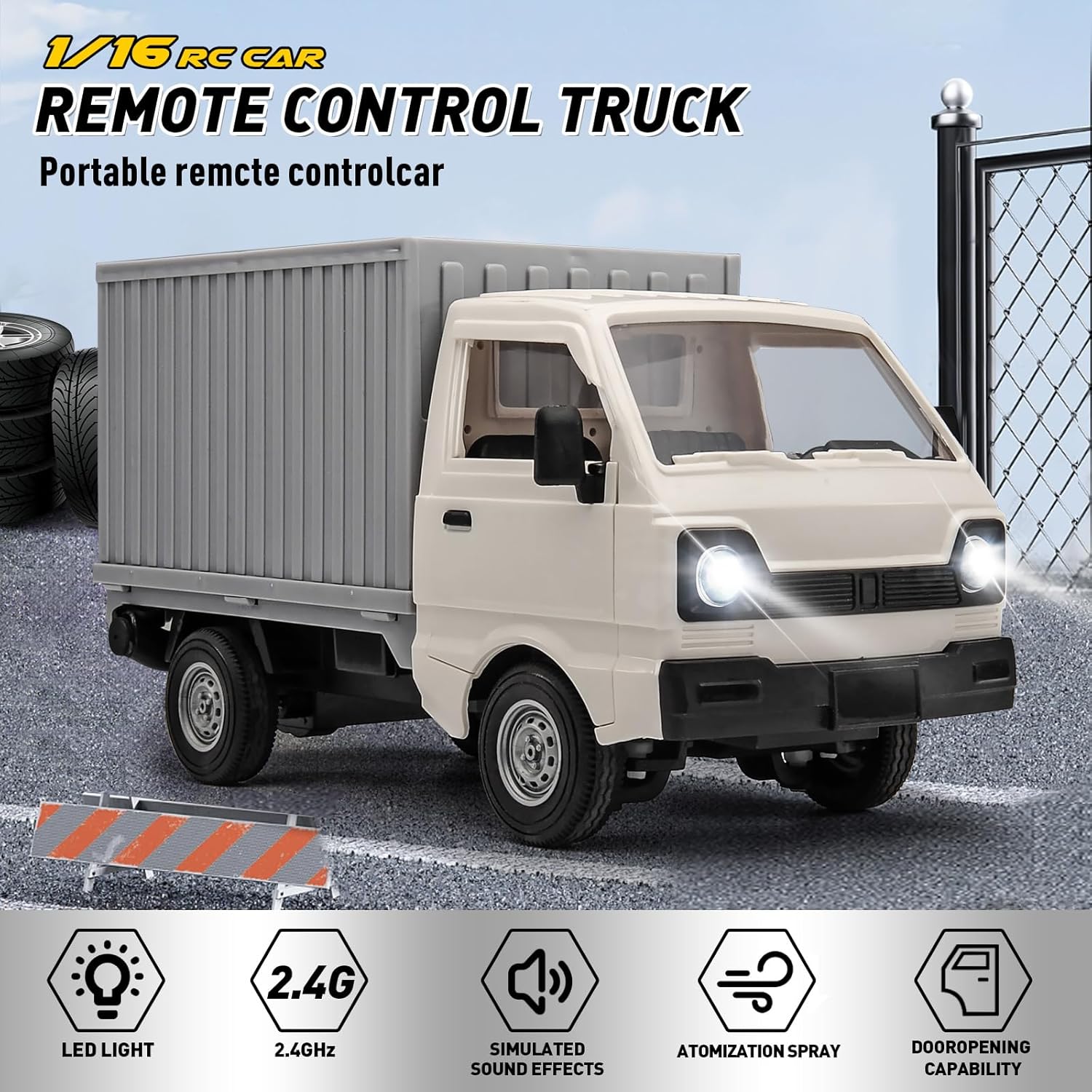 Rc Hobby Workbench - Truk RC KF21 1:16 2.4GHZ Mobil