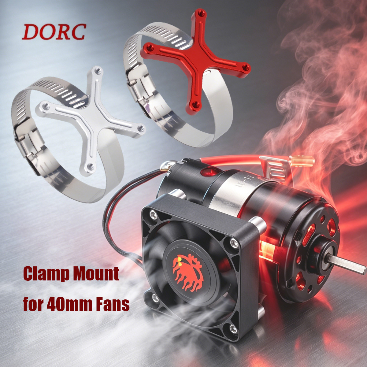 Rc Hobby Parts - Dudukan Kipas Universal yang Dapat Disesuaikan,