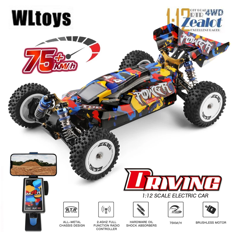 Rc Hobby Workbench - WLtoys mobil RC 124017, mainan Drift