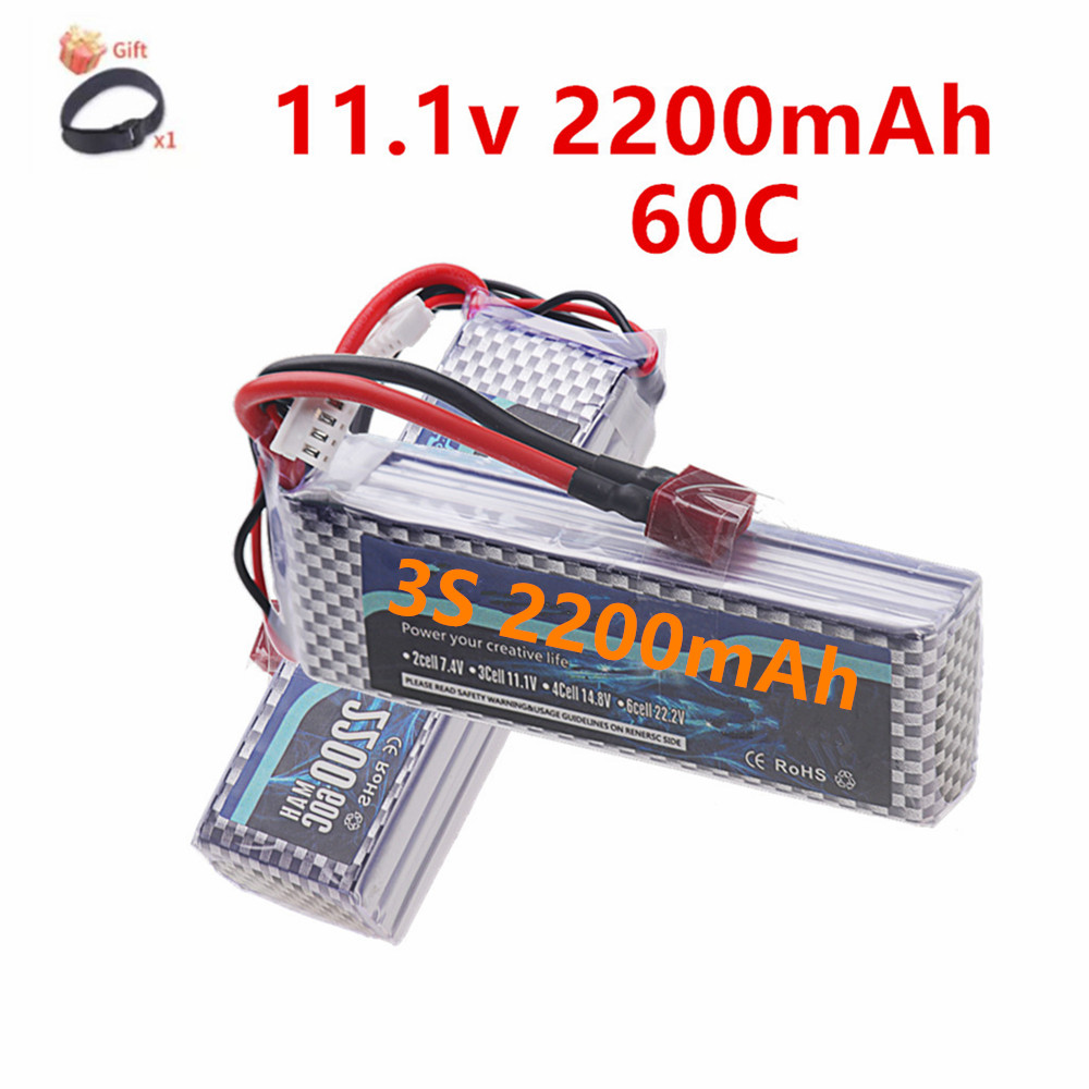 Rc Hobby Parts - Baterai Lipo 3S 11.1V Deans T