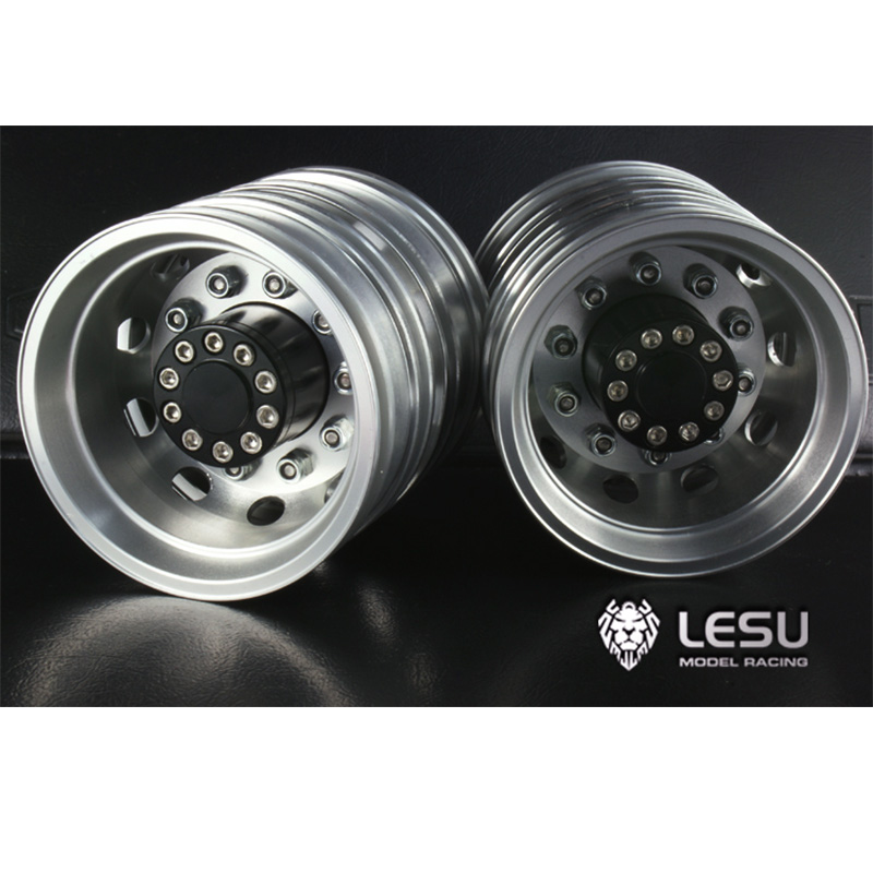 Rc Excavator Hydraulic - LESU1/14 Roda Belakang Truk Aluminium Alloy