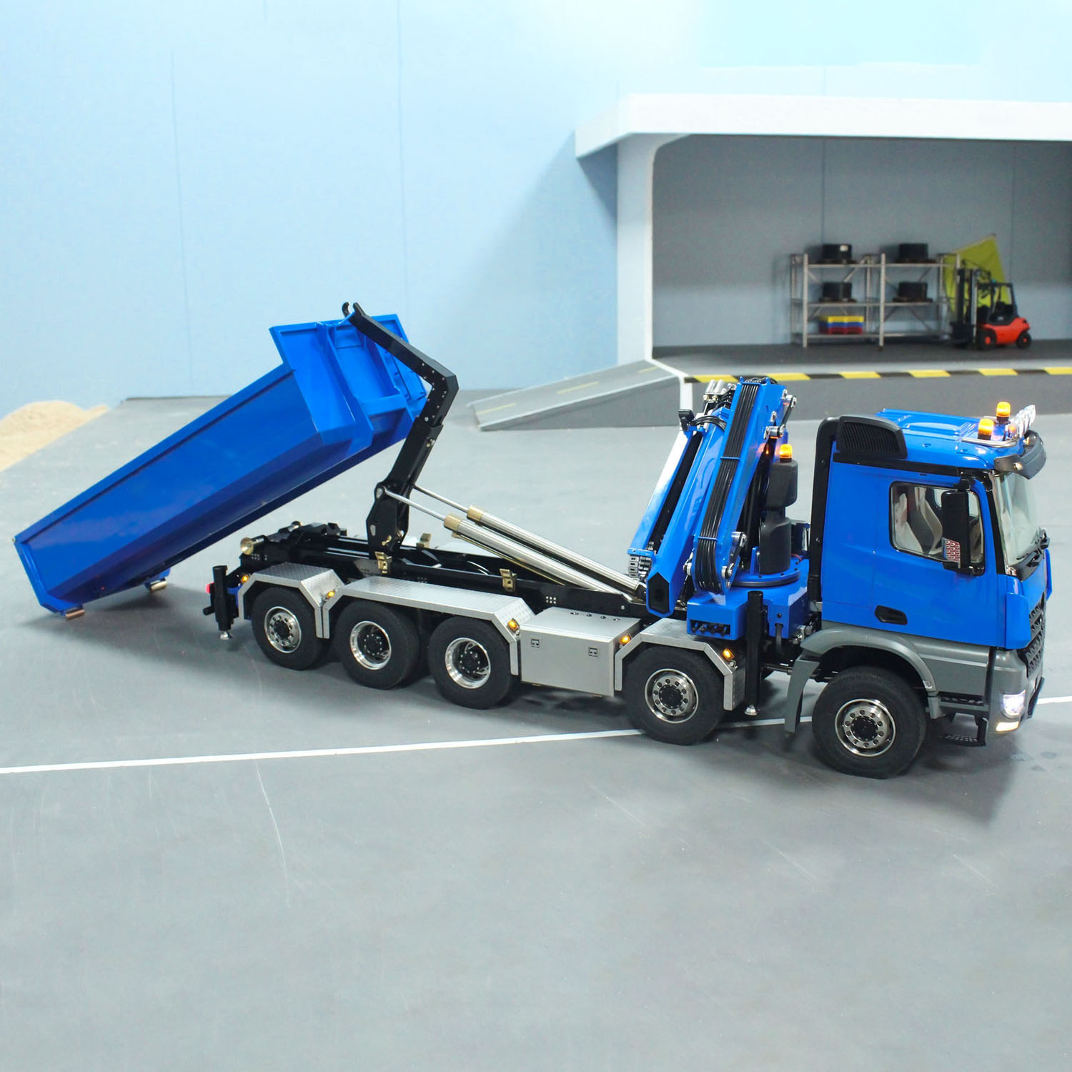 Truk Pengangkut Logam Hidrolik - Rc Excavator Hydraulic ulasan dan harga