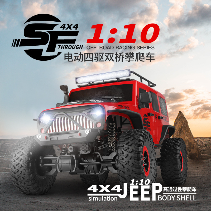 1 110 4WD Dual Axle RC Rock Cr - Rc Hobby Grade Crawler ulasan dan harga