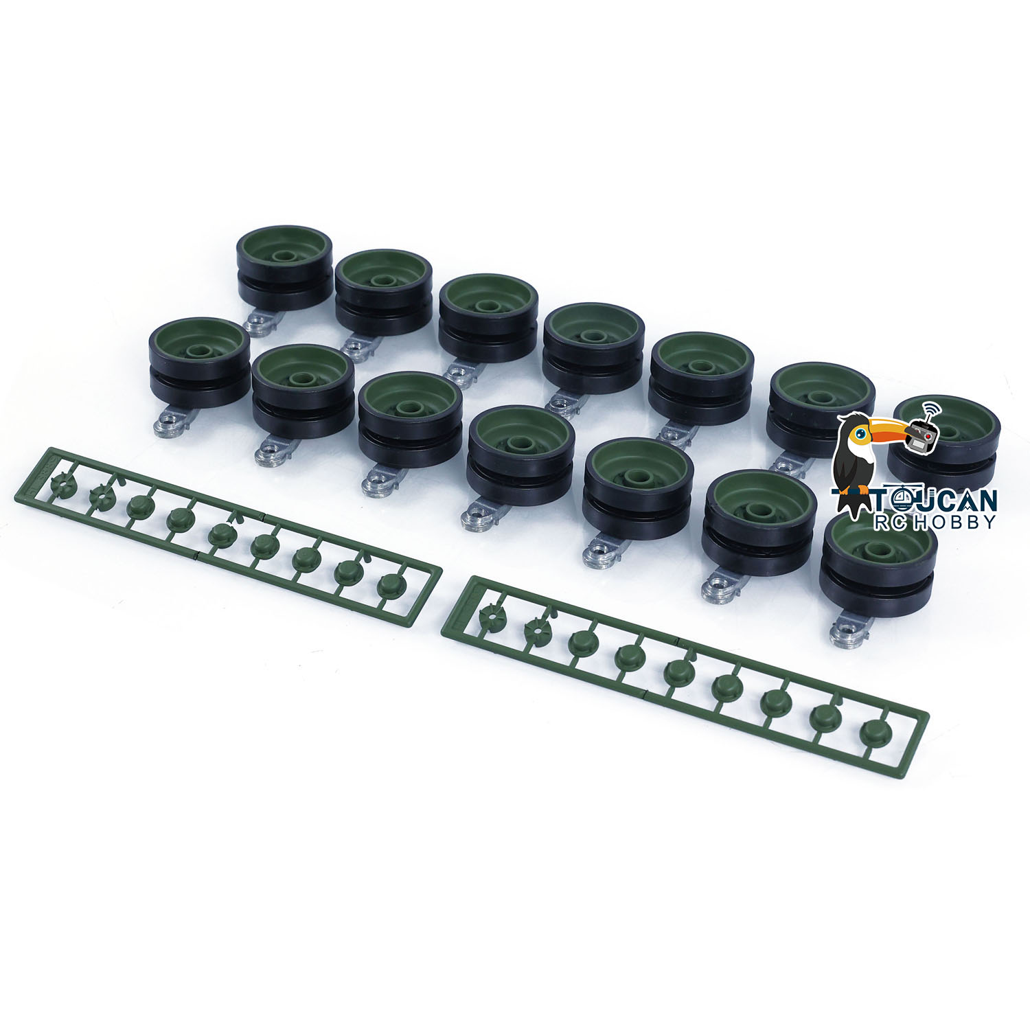 Roda Plastik Tank RC, Lengan S - Rc Hobby Kings ulasan dan harga