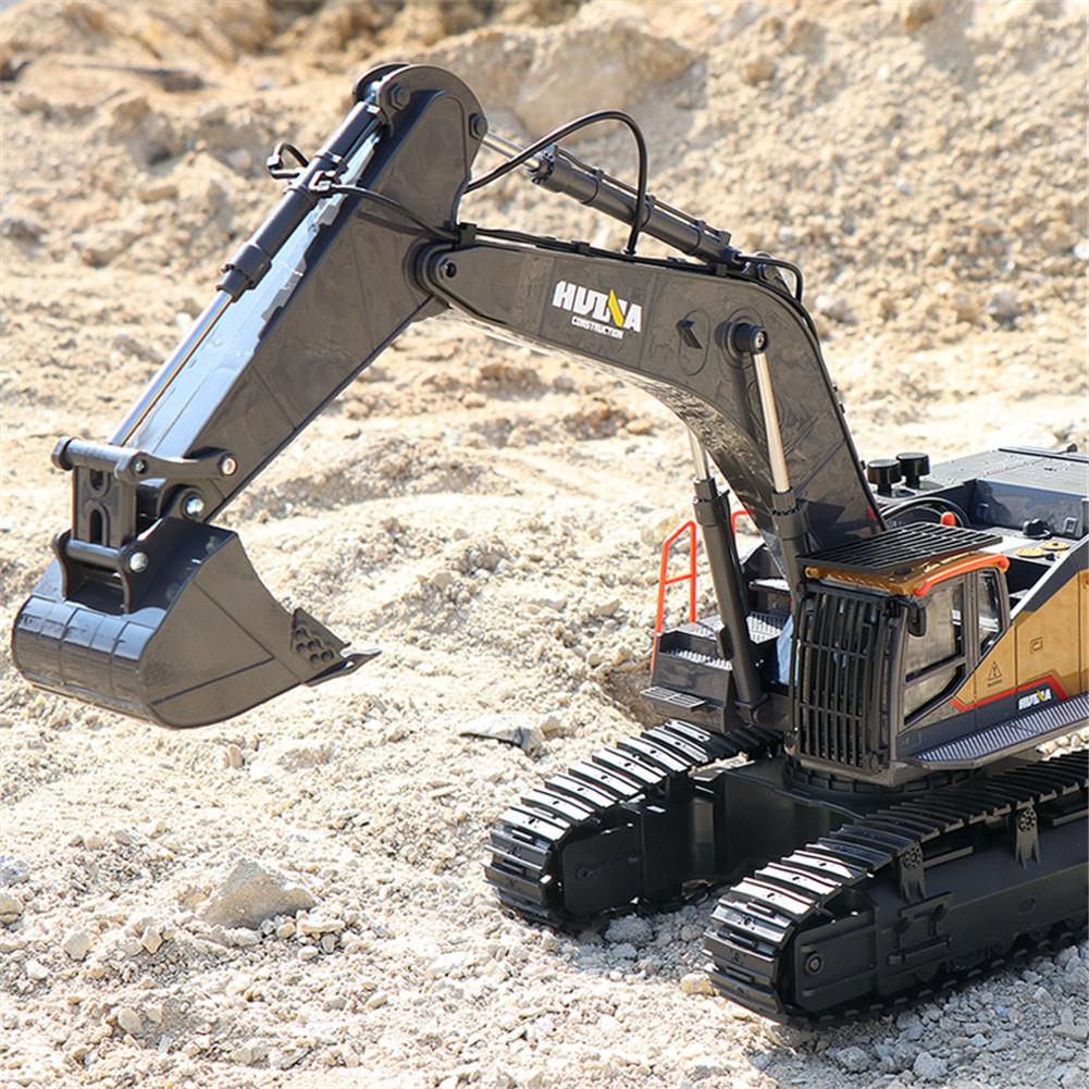 HUINA 592 1:14 Remote Control  - Rc Excavator Hydraulic ulasan dan harga
