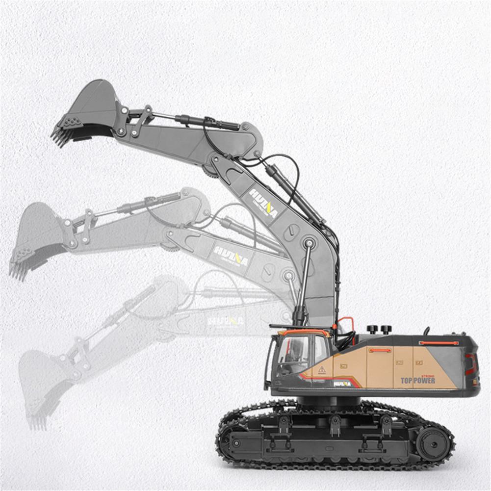 HUINA 592 1:14 Remote Control  - Rc Excavator Hydraulic ulasan dan harga
