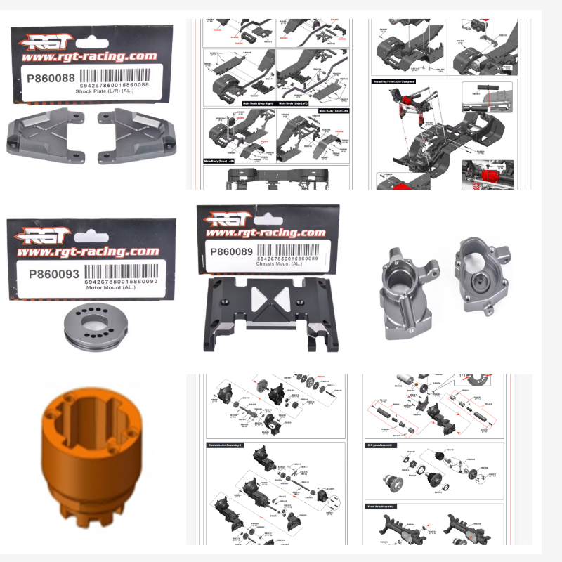 Suku Cadang RGT P860086 P86008 - Rc Hobby Grade Crawler ulasan dan harga