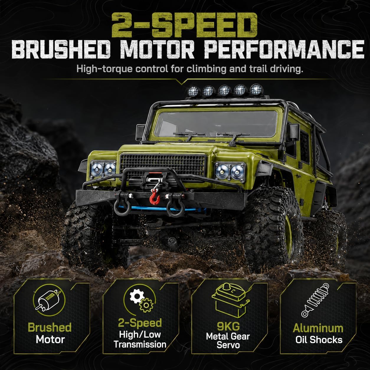 Truk Remote Control untuk Dewa - Rc Hobby Grade Crawler ulasan dan harga