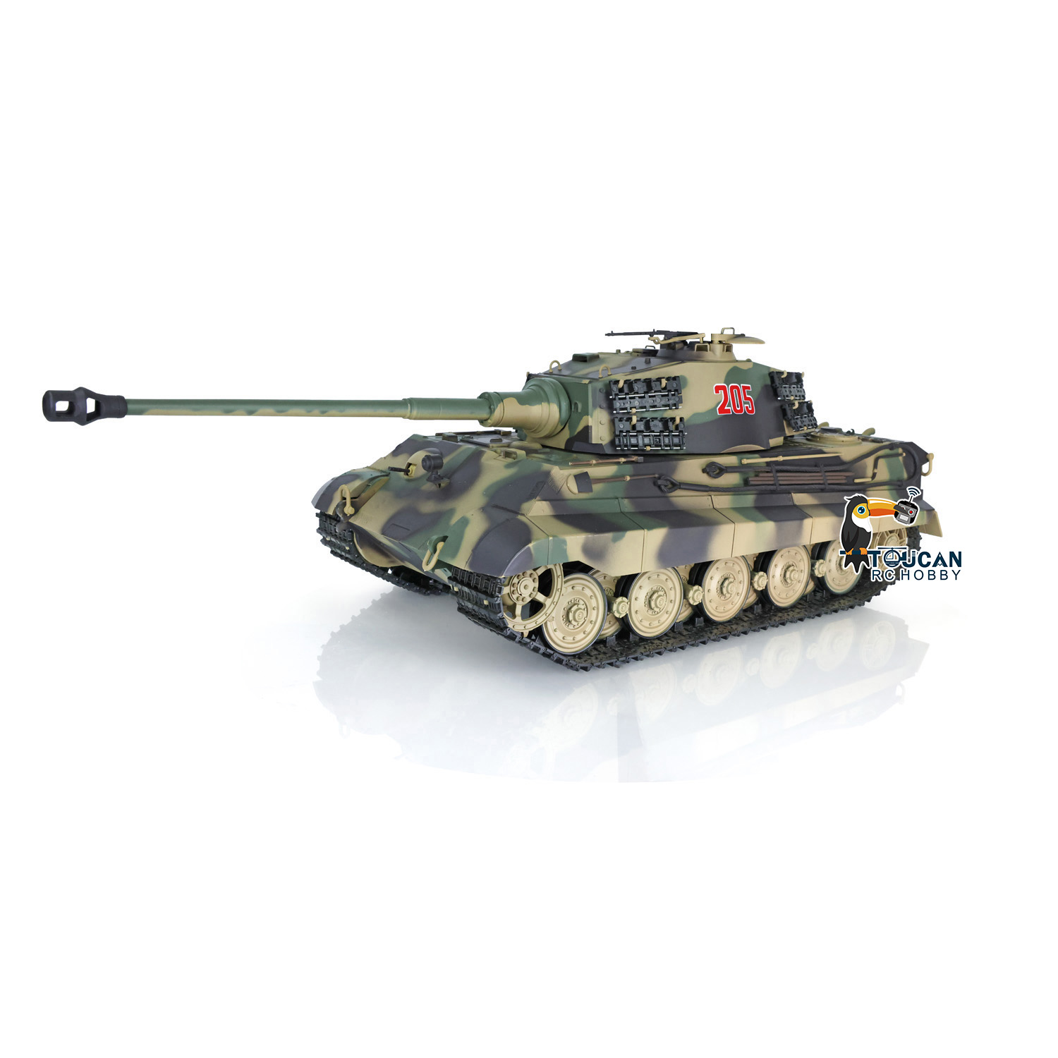 Tank RC 2.4G Heng Long 1/16 RT - Rc Hobby Kings ulasan dan harga