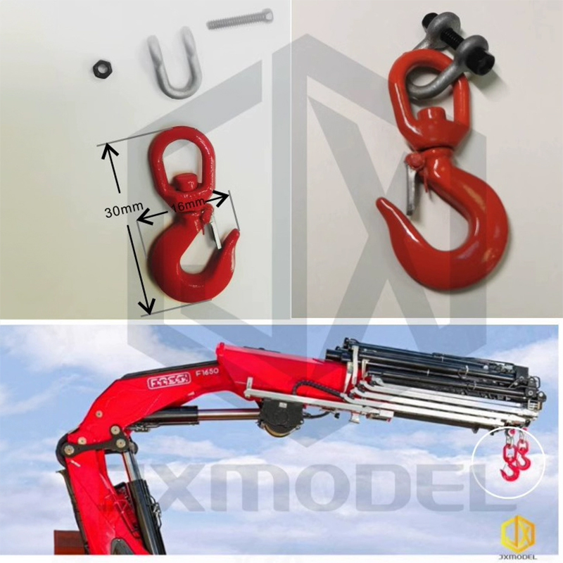JXmodel F1650 kait derek truk  - Rc Excavator Hydraulic ulasan dan harga