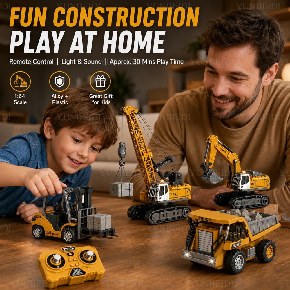 Mobil Mini Alloy Remote Contro - Rc Excavator Hydraulic ulasan dan harga