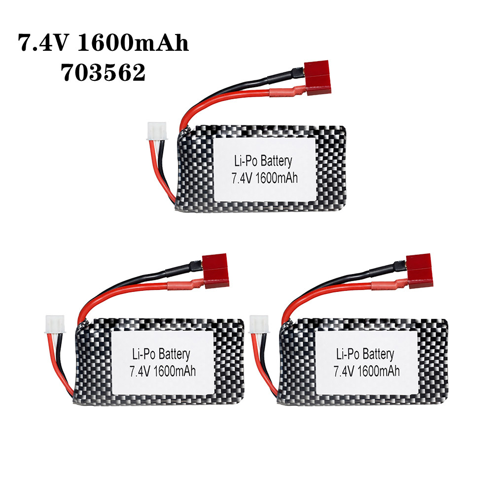 1/2/3 Buah/Lot 7.4V 1600Mah 70 - Rc Hobby Parts ulasan dan harga