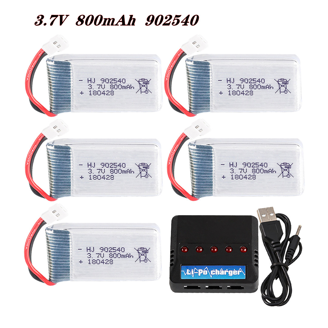 Baterai Lipo 3.7V 800MAh 90254 - Rc Hobby Parts ulasan dan harga
