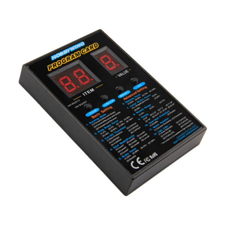 Kartu program ESC Hobbywing as - Rc Hobby Parts ulasan dan harga